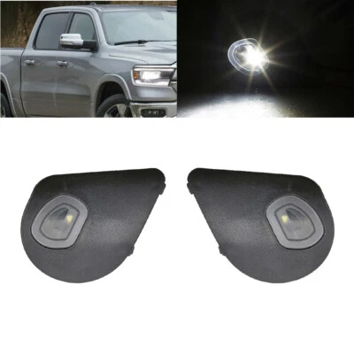For 2010-2019 Dodge Ram 1500 2500 3500 4500 LED Side Mirror Puddle Lights - Image 1 of 4