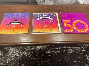 Lot Of 3 Records Fabulous 50s Sensational 60s Greatest Love Songs 60s 1540 - Picture 1 of 10