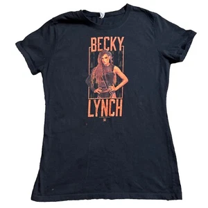 Camiseta negra WWE Becky Lynch para hombre talla S pequeña The Man Pro Wrestling - Imagen 1 de 11
