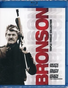 BRONSON Triple Threat Collection DEATH WISH 2, 3, & 4 Blu-ray BRAND NEW Sealed - Imagen 1 de 1
