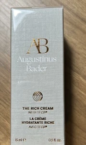 NEW Augustinus Bader THE RICH CREAM with TFC8 15 ml / 0.5 fl. oz. Sealed - Picture 1 of 5