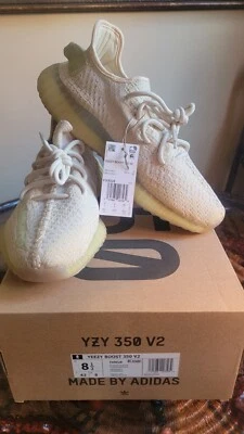 Adidas Yeezy Boost 350 V2 Flax FX9028 Dead Stock Size 8.5 ... (#A08) Foto 1 de 4