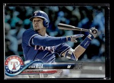 2018 Topps #622 Ryan Rua  Rainbow Foil Texas Rangers Mint+