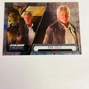 2016 Star Wars Evolution Basiskarte #45 Han Solo: Schmuggler - Bild 1 von 2