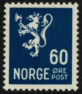 Norway 1940/41 (NK 252, MI 230, SC 202) - Lion- MNH - Picture 1 of 1
