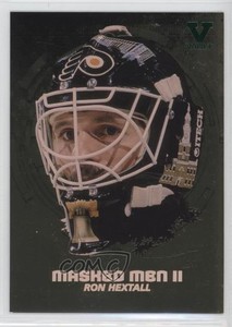 2009-10 ITG Between the Pipes Men II Gold ITG Vault Emerald Ron Hextall #MM-07