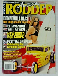 American Rodder Magazine March 2002 Hot Rods Bonneville Ford Rambler Phantom - Picture 1 of 4