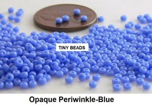 TINY BEADS 11/0 Czech 10-Grams Glass Seed Beads PICK COLOR