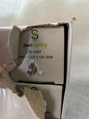 Sterl Lighting Ten Pack Set of 12V 20W Flood with Pin Base - Image 1 of 3