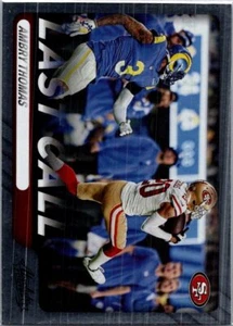 2022 Panini Absolute #LC-19 Ambry Thomas Last Call - Picture 1 of 2