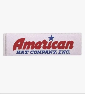 American Hat Company Embroidered Iron On Patch – Western Heritage Logo - Picture 1 of 2