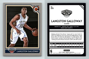 Langston Galloway - Pacers #255 Complete Basketball 2016-17 Silver Parallel Card