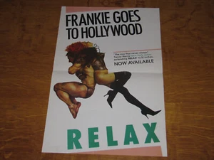 FRANKIE GOES TO HOLLYWOOD - RELAX - ORIGINAL 1984 PROMO POSTER - Bild 1 von 4
