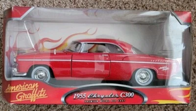 Motormax American Graffiti 1:24 Die Cast 1955 Chrysler C300 rojo  Foto 1 de 2