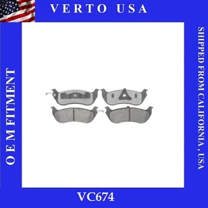 Pastillas de freno traseras para Ford Crown Victoria, Lincoln Town Car, Mercury Grand Marquis - Imagen 1 de 1