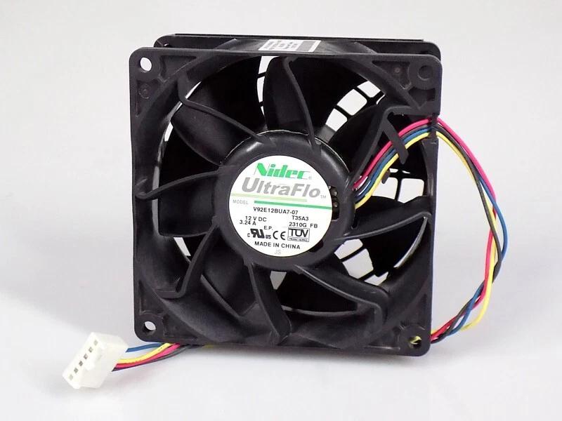 HP 519737-001 V92E12BUA7-07 Gehäuse Fan Lüfter Kühler Cooler 92x92x38mm - Bild 1 von 1