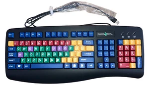 Chester Creek F21-WE28 Kids Keyboard Colorful Learning Board USB Connection - Picture 1 of 4