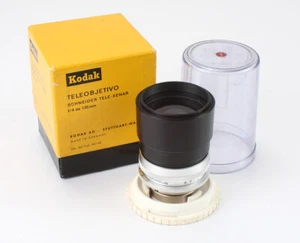 135MM 135/4 SCHNEIDER-KREUZNACH TELE-XENAR FOR RETINA BOXED, CARECE DE RF/cks/194608 - Imagen 1 de 2