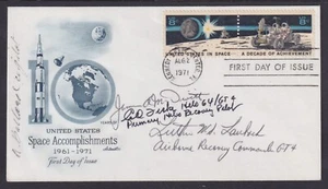 James McDivitt Astronaut, Luther W.S. Laubach Recovery Commander + Pilots, GT-4 - Picture 1 of 1