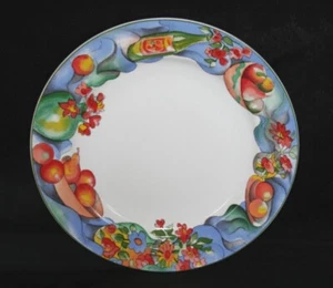 4 VTG Sue Zipkin ZINFANDEL Wine Fruit Saucer Bread Butter 6-1/2" Plates EXC HTF - Picture 1 of 1