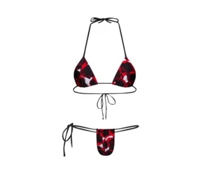 Mint Swim String Thong Bikini - Size Medium - Picture 1 of 6