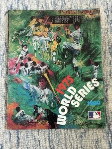 1975 World Series Program, Cincinnati Reds over Boston Red Sox page loose - Picture 1 of 2