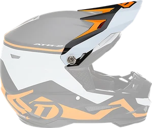 CASCOS 6D para visera ATR-2 - Drive - naranja neón 72-6098 - Imagen 1 de 1