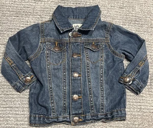 Baby B’gosh Denim Jacket Blue Jean Snap Coat Girls Sz 6M 6 months Boys - Picture 1 of 16