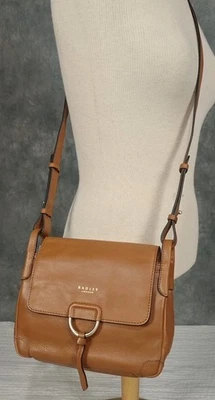 Сумочка через плечо Radley London Lambeth Mews коричневая кожа сумка 100% кожа  - Изображение 1 из 4