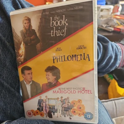 78192 DVD - The Book Thief / Philomena / Marigold Hotel [NEW / SEALED]  2016   - Image 1 of 4