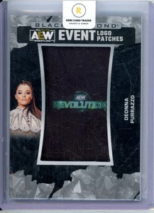 2024 Black Diamond AEW Logo Patches Revolution #LPR3 Deonna Purrazzo - Bild 1 von 3