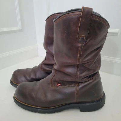 Zapatos Red Wing impermeables de cuero botas de trabajo para hombre 11,5 ancho EH Foto 1 de 4