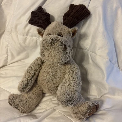 "Animal de peluche First & Main Marley Moose 10"" marrón sentado" Foto 1 de 4