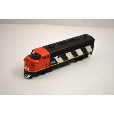 Bachmann F9 Locomotive CN Rail #9162 HO Gauge Model Train Red Black White - Image 1 of 4