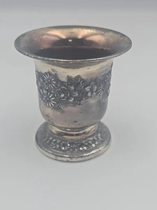 Cáliz de plata pequeña vintage - Imagen 1 de 4