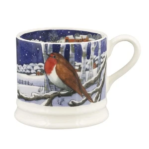 Emma Bridgewater Midnight Robin Small Mug English Earthenware 1MDS010001 - Picture 1 of 5