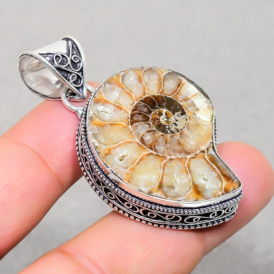 Las Mejores Ofertas En Amonita Shell Natural Moda Collares Y Colgantes | EBay