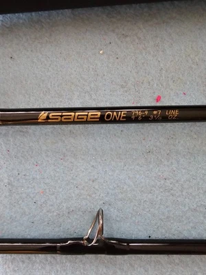 **BEAUTIFUL** 🔥 SAGE ONE 7wt. 9’ 6"  Foot FlyRod!!! 🔥 - Image 1 of 4