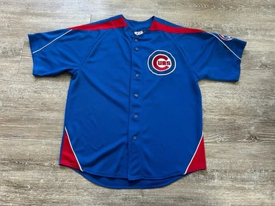 Vtg Chicago Cubs Aramis Ramírez Jersey Embroidered Baseball Majestic XL/L Sewn - Image 1 of 4