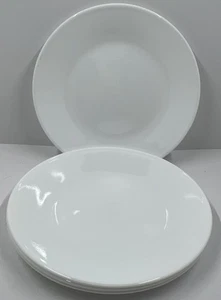 4 Corelle Vitrelle  White  6¾" Dessert Bread PLATES Corning - Picture 1 of 7