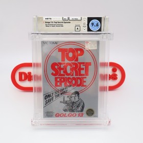 NES Nintendo GOLGO 13: TOP SECRET EPISODE - ROUND SOQ! WATA GRADED 9.6 A Sealed!