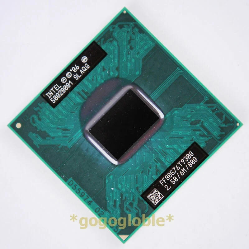 Working Intel Core 2 Duo T9300 2.5 GHz Dual-Core SLAQG SLAYY CPU Processor - Image 1 of 1
