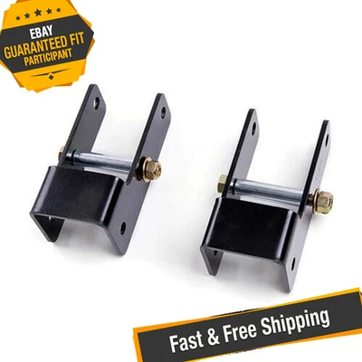 Zone Offroad 1" Front Shackle Lift for 1999-2004 Ford F250/F350 00-05 Excursion Foto 1 de 4