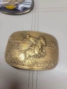 1975 Smith And Wesson Brlt Buckle - Picture 1 of 2