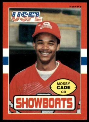 1985 Topps Usfl #67 Mossy Cade 2 - Image 1 of 2