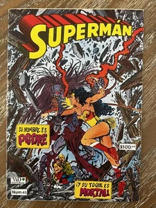 SUPERMAN, SU NOMBRE ES PODRE, JUNE 88, No 45, MEXICAN COMIC, SPANISH EDITED, 32P - Picture 1 of 6