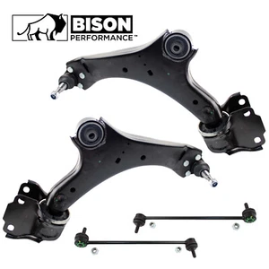 Bison Performance 4pc Front Lower Control Arm and Sway Bar Link Kit For S80 V70 - Picture 1 of 8