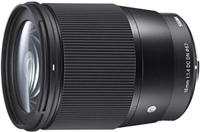 Sigma 16mm f/1.4 DC DN Contemporary Sony E-mount Wide angle single focus lens - Image 1 of 4