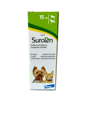 ELENCO New Cleansing ear drop for dogs,cats pets 15ml.