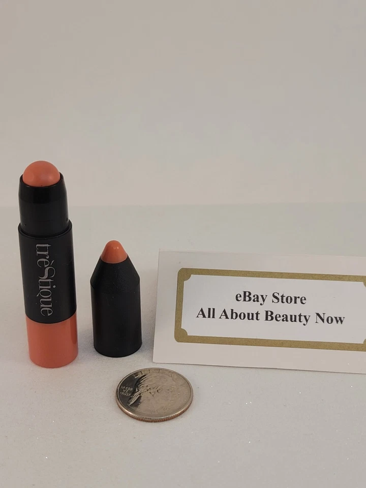 TreStique Baby Blush Stick BORA BORA CORAL 0.04 oz Travel Size New Without Box - Image 1 of 4